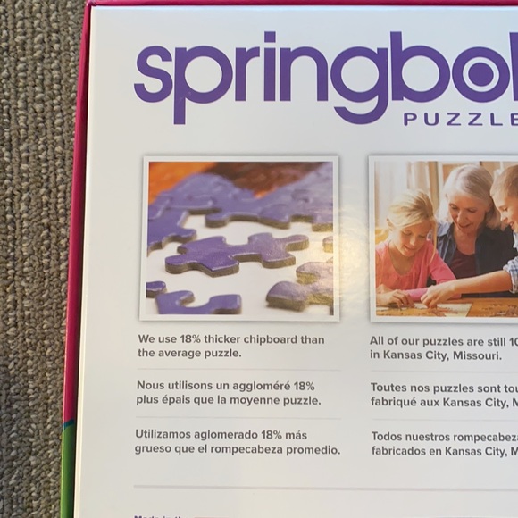 Twist of Color Springbok Puzzles 500 piece puzzle multi color crayons - Picture 7 of 13